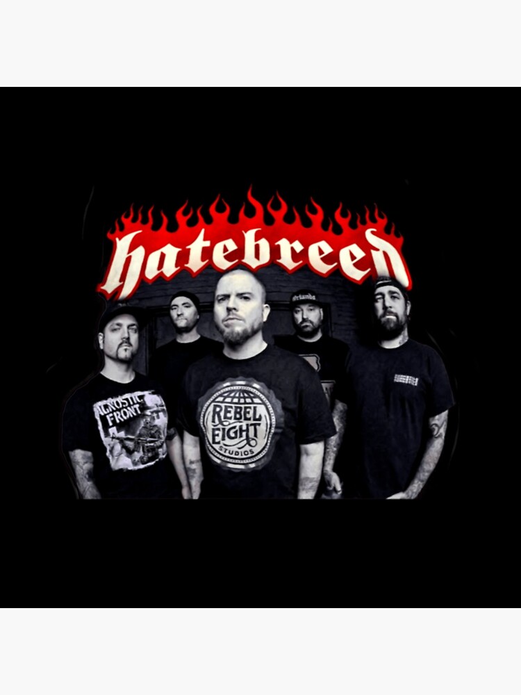 Music Retro Hatebreed Throw Pillow - Image 2