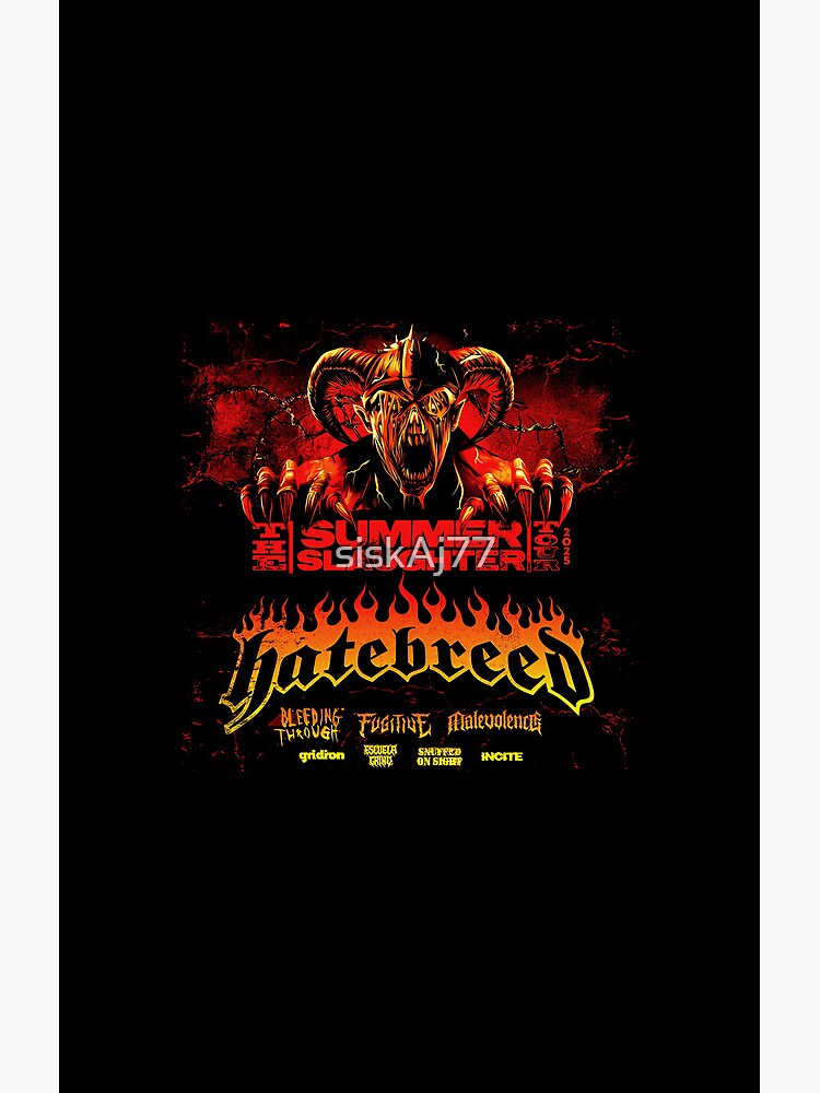 Monster Hatebreed 30th Tour 2025 Shower Curtain - Image 2