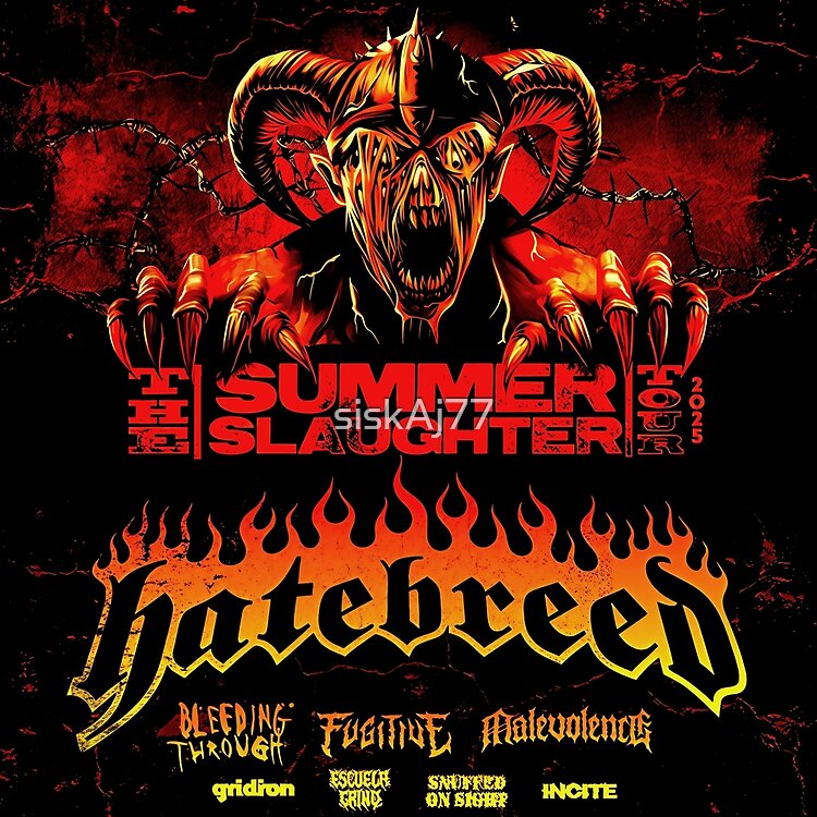 Monster Hatebreed 30th Tour 2025 Tote Bag - Image 2