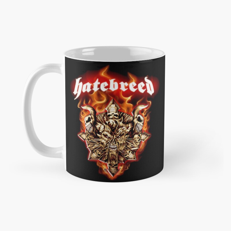 Hatebreed Band Brutal Design Mug - Image 2