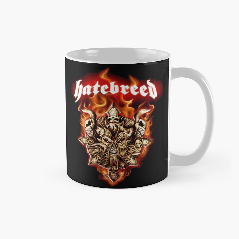 Hatebreed Band Brutal Design Mug