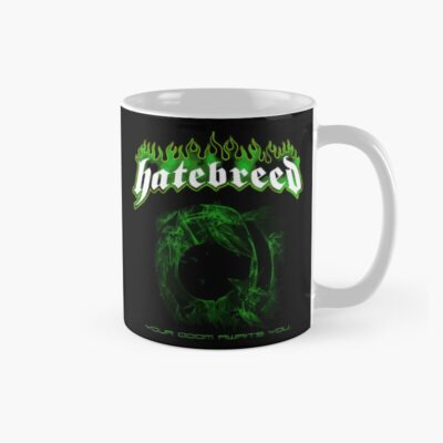 Hatebreed Band Green Logo Mug