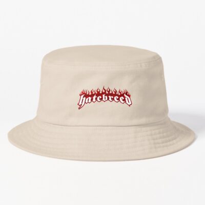 Hatebreed Logo Red Flame Bucket Hat
