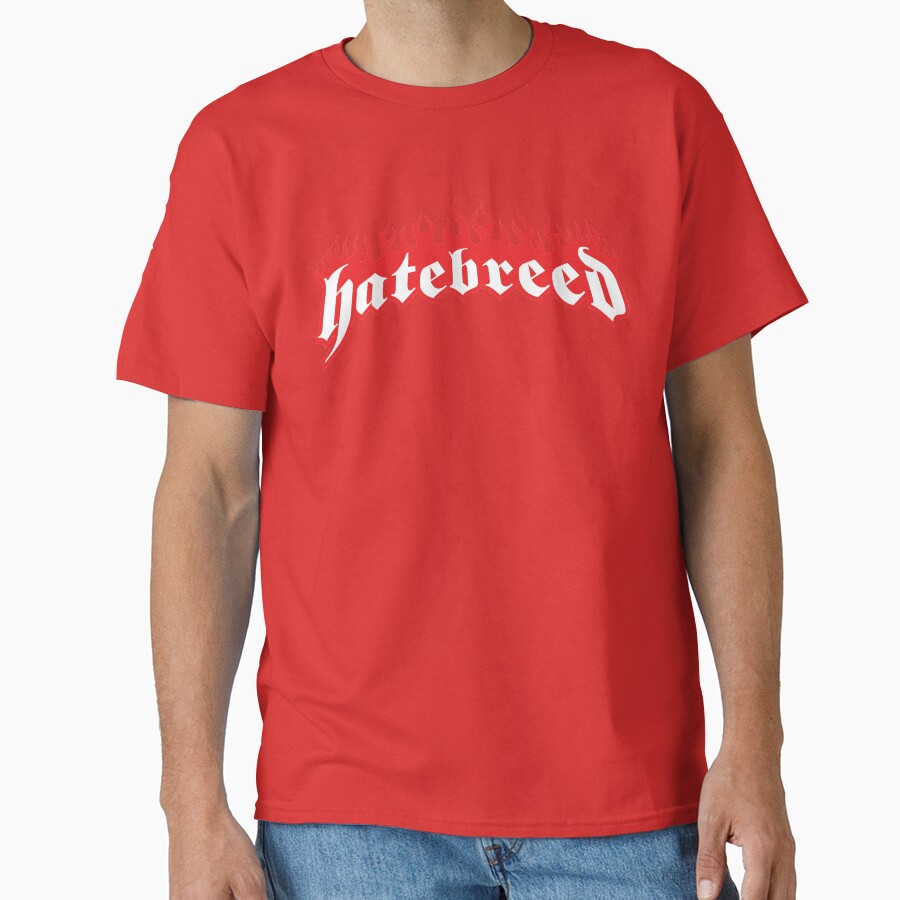 Hot Band Hatebreed Log Design T-shirt - Image 5