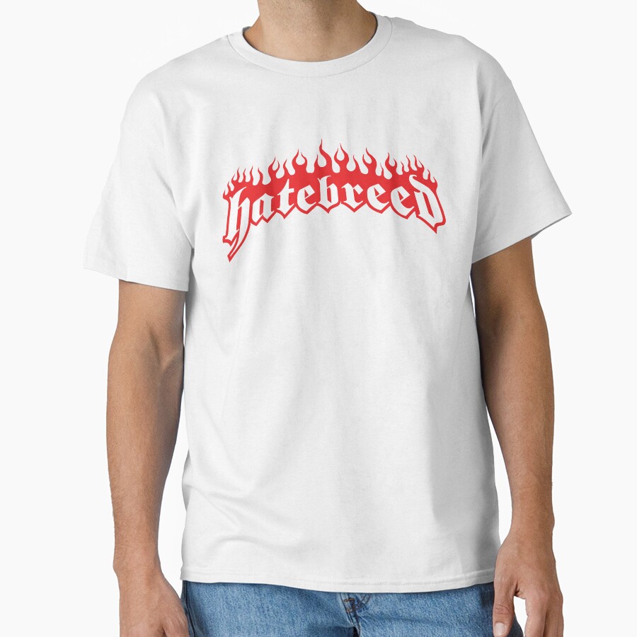 Hot Band Hatebreed Log Design T-shirt - Image 2