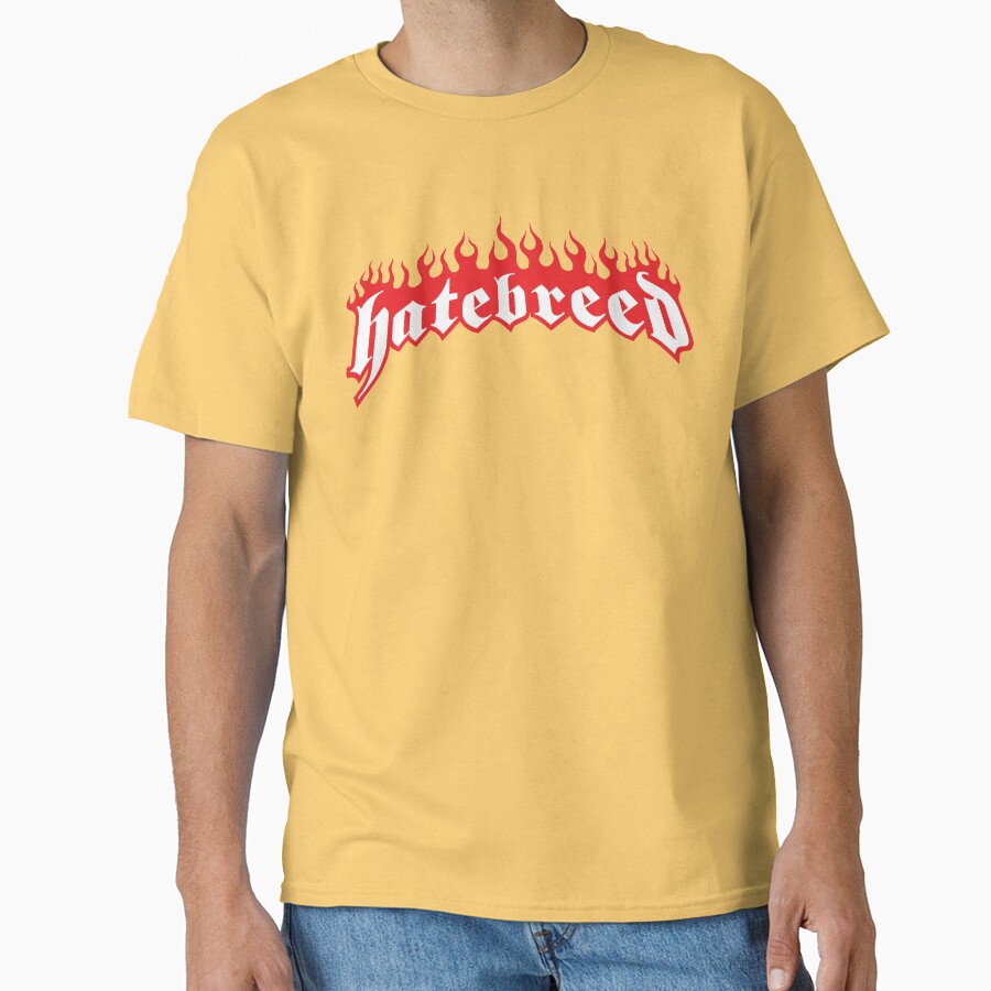 Hot Band Hatebreed Log Design T-shirt - Image 6