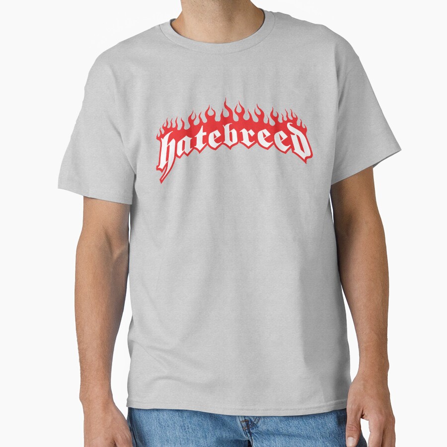 Hot Band Hatebreed Log Design T-shirt - Image 3