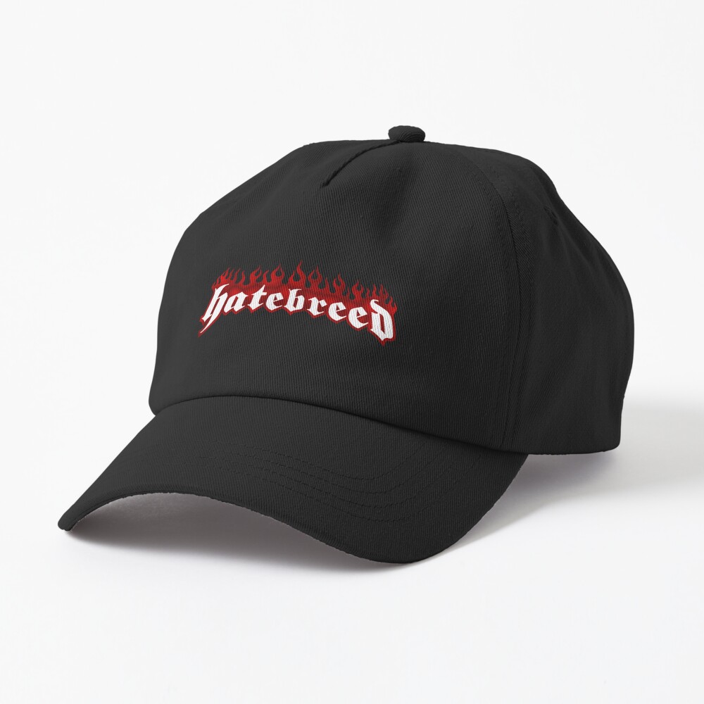 Hatebreed Logo Red Flame Hat
