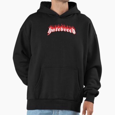 Hot Band Hatebreed Log Design Hoodie