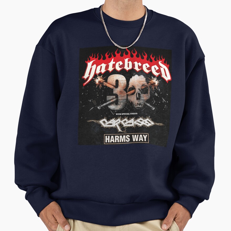 Hatebreed 30th Tour 2026 Sweatshirt - Image 5