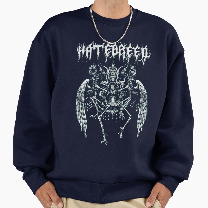 Hatebreed Looking Down The Barrel Of Today Sweatshirt - Image 5
