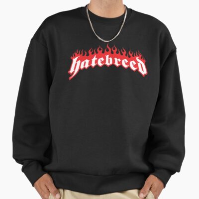 Hot Band Hatebreed Log Design Sweatshirt