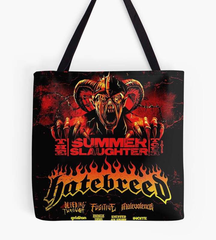 Monster Hatebreed 30th Tour 2025 Tote Bag
