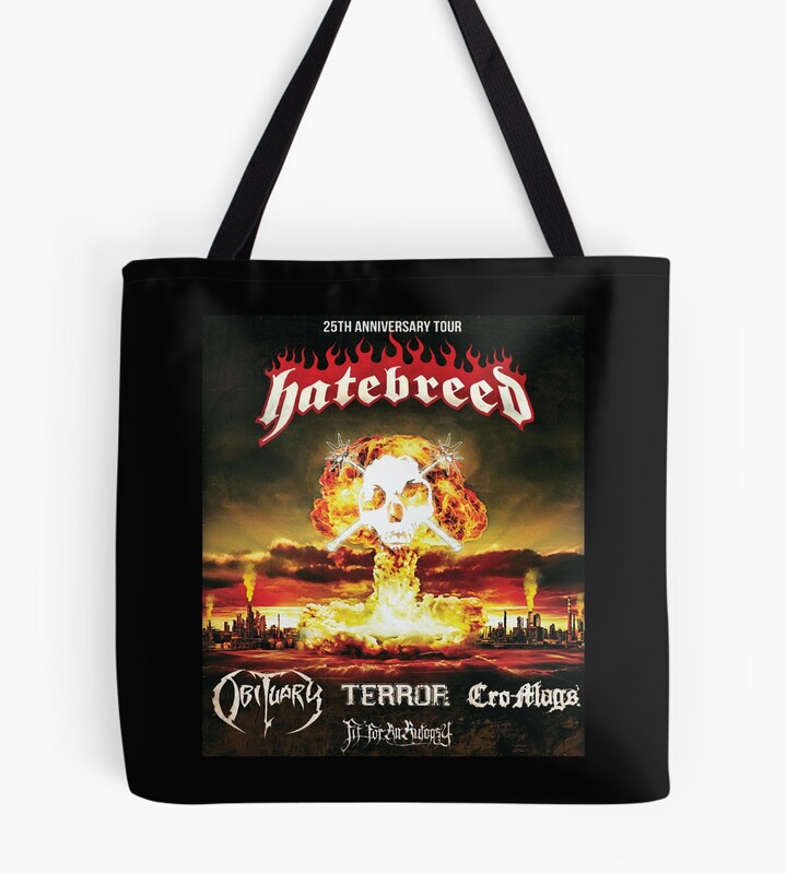 Hot Band Hatebreed Tote Bag
