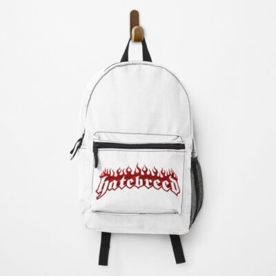 Hatebreed Logo Red Flame Backpack
