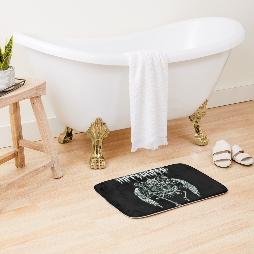 Hatebreed Band Vintage Bath Mat - Image 2