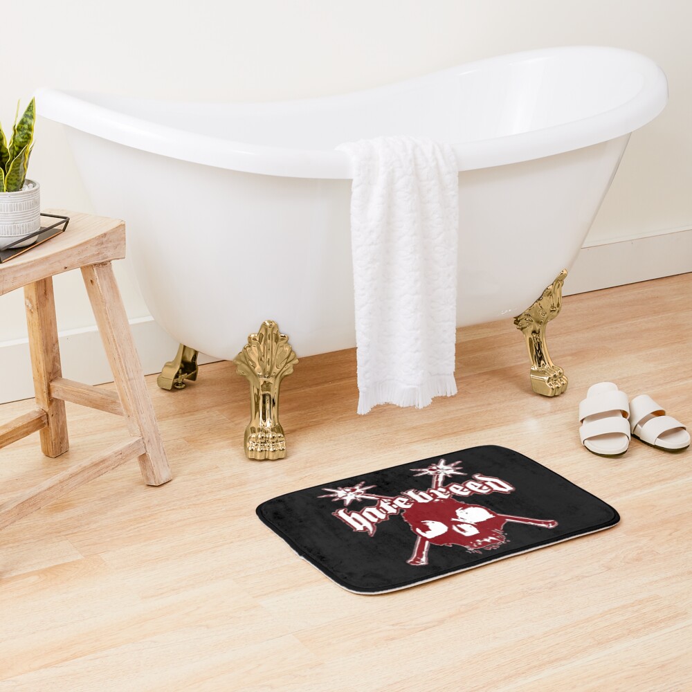 Hatebreed Band Vinatge Colllection Bath Mat - Image 2