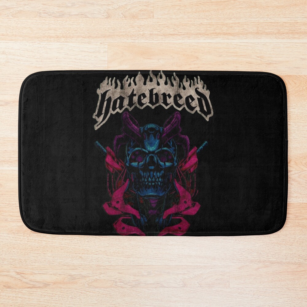 Hot Design Hatebreed Heavy Bath Mat