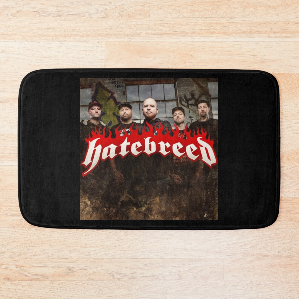 Hatebreed Band Members Bath Mat