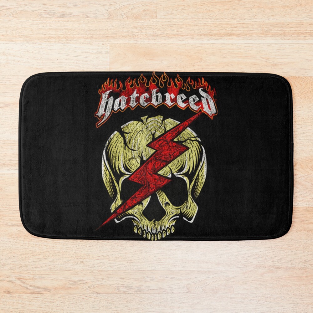 Best Selling Hatebreed Rebellious Bath Mat