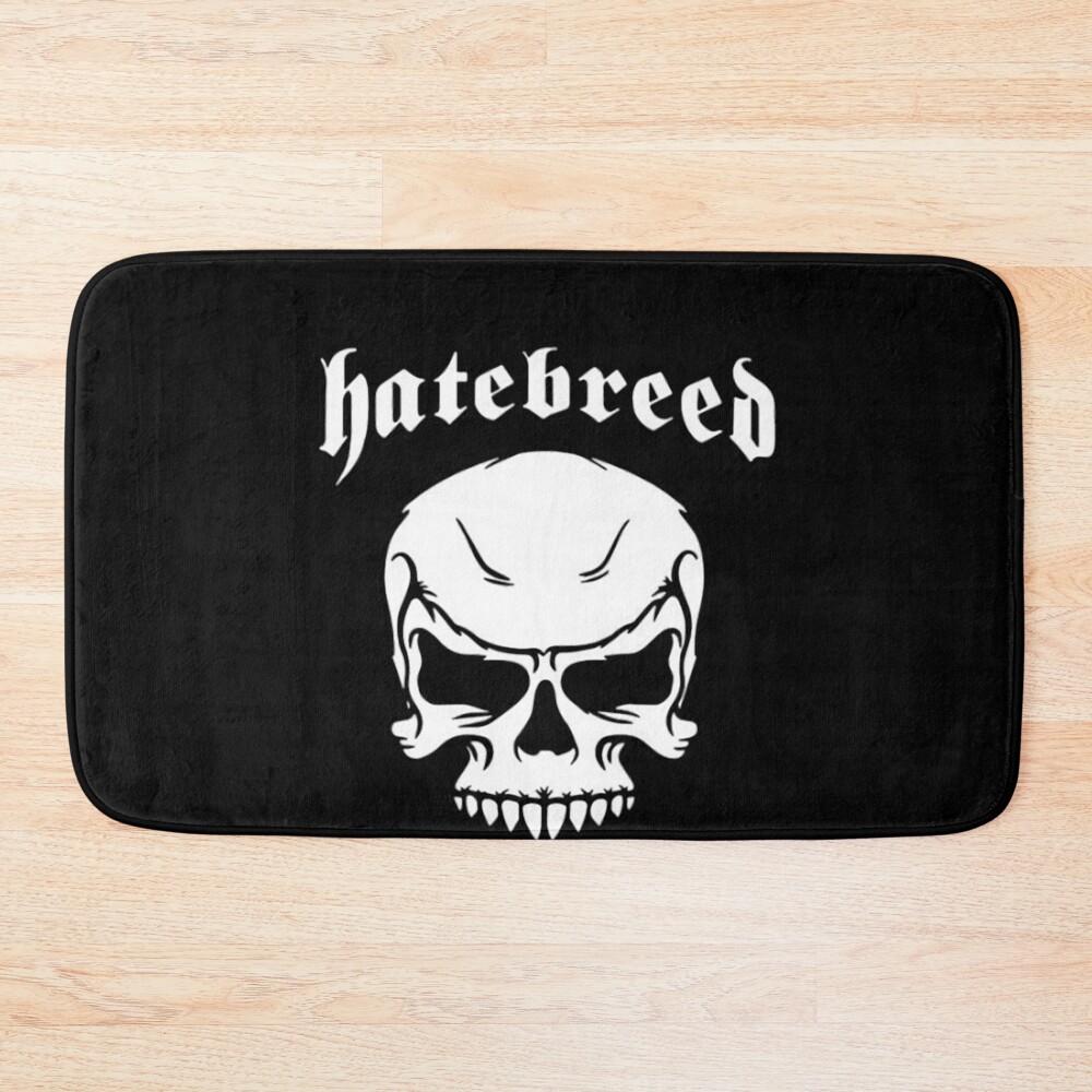 Hatebreed Band Rebellious Design Bath Mat