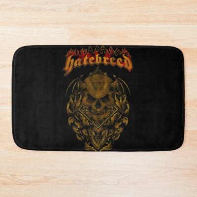 Hatebreed Band Fierce Design Bath Mat