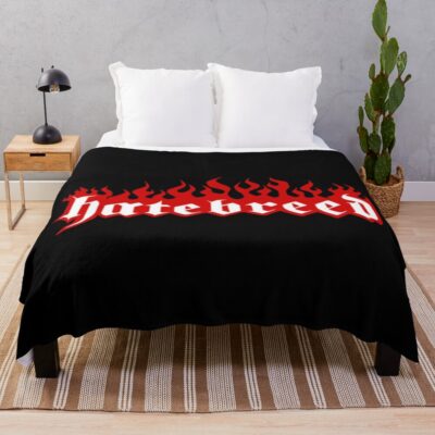 New Design Logo Hatebreed Throw Blanket