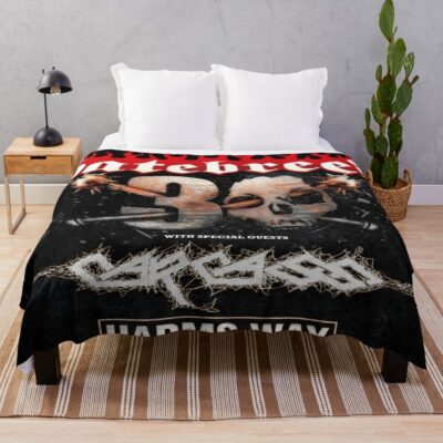 Hatebreed 30th Tour 2026 Throw Blanket