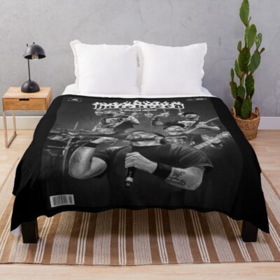 Hot Design Hatebreed Vintage Throw Blanket