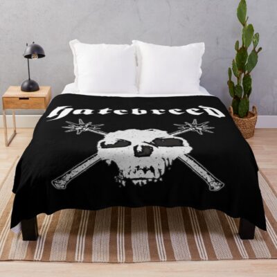 Hatebreed Classic Design Throw Blanket