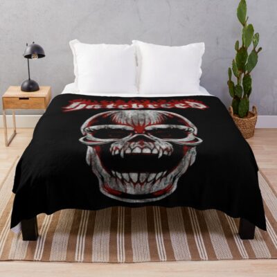 Hatebreed Band Rebellious Design Throw Blanket