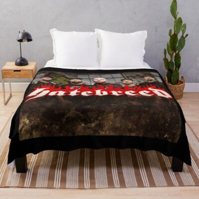 New Collection Hatebreed Band Throw Blanket