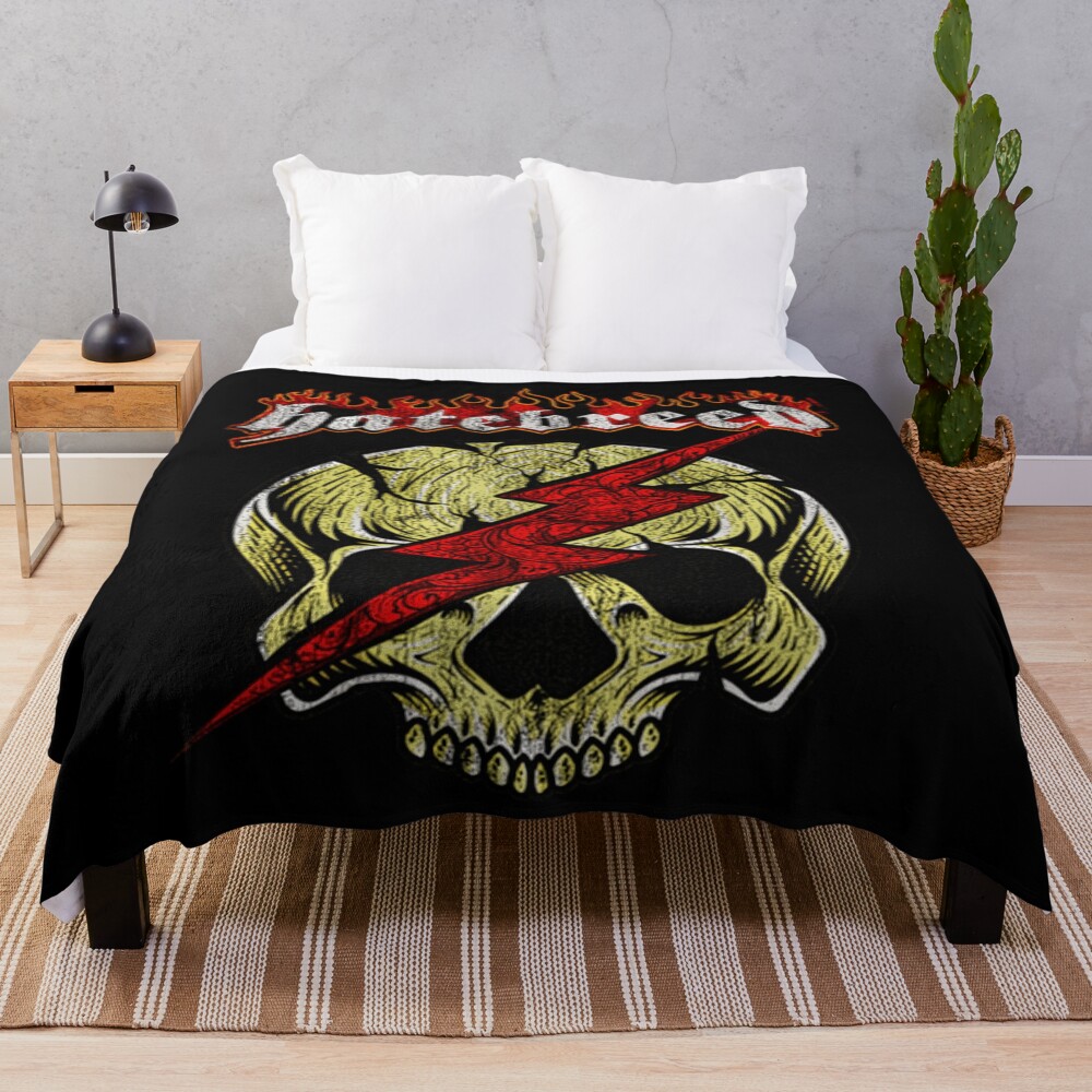 Hot Band Hatebreed Badass Throw Blanket