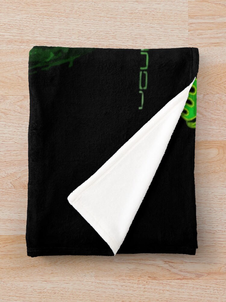 Hatebreed Band Green Logo Throw Blanket - Image 2