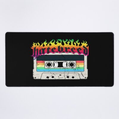Cassette Hatebreed Band Colorful Mouse Pad