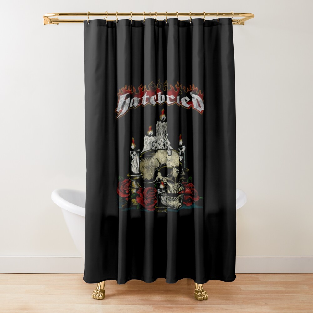 New Collection Hatebreed Rebellious Shower Curtain