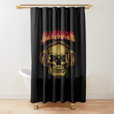 New Collection Hatebreed Vintage Shower Curtain