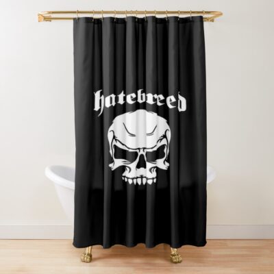 Hot Band Hatebreed Aggressive Shower Curtain