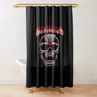 Hatebreed Band Retro Collection Shower Curtain