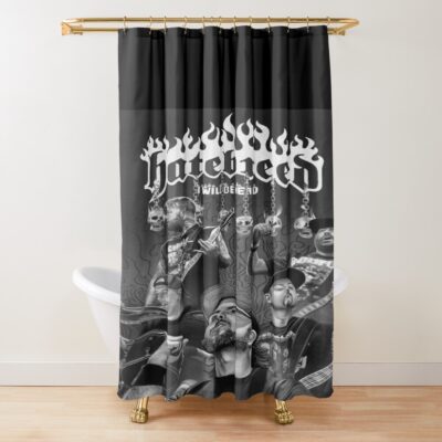 Hot Band Hatebreed Vintage Collection Shower Curtain
