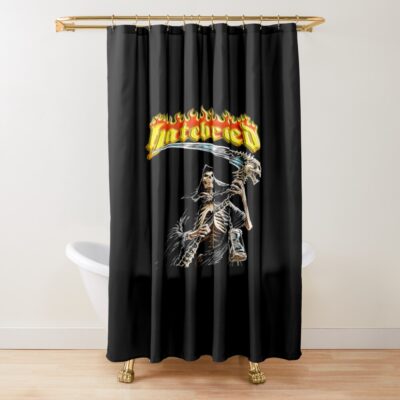 Hatebreed Angel Of Death Shower Curtain