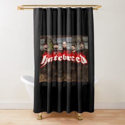 Hot Collection Hatebreed Band Members Shower Curtain