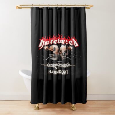 Hatebreed 30th Tour 2026 Shower Curtain