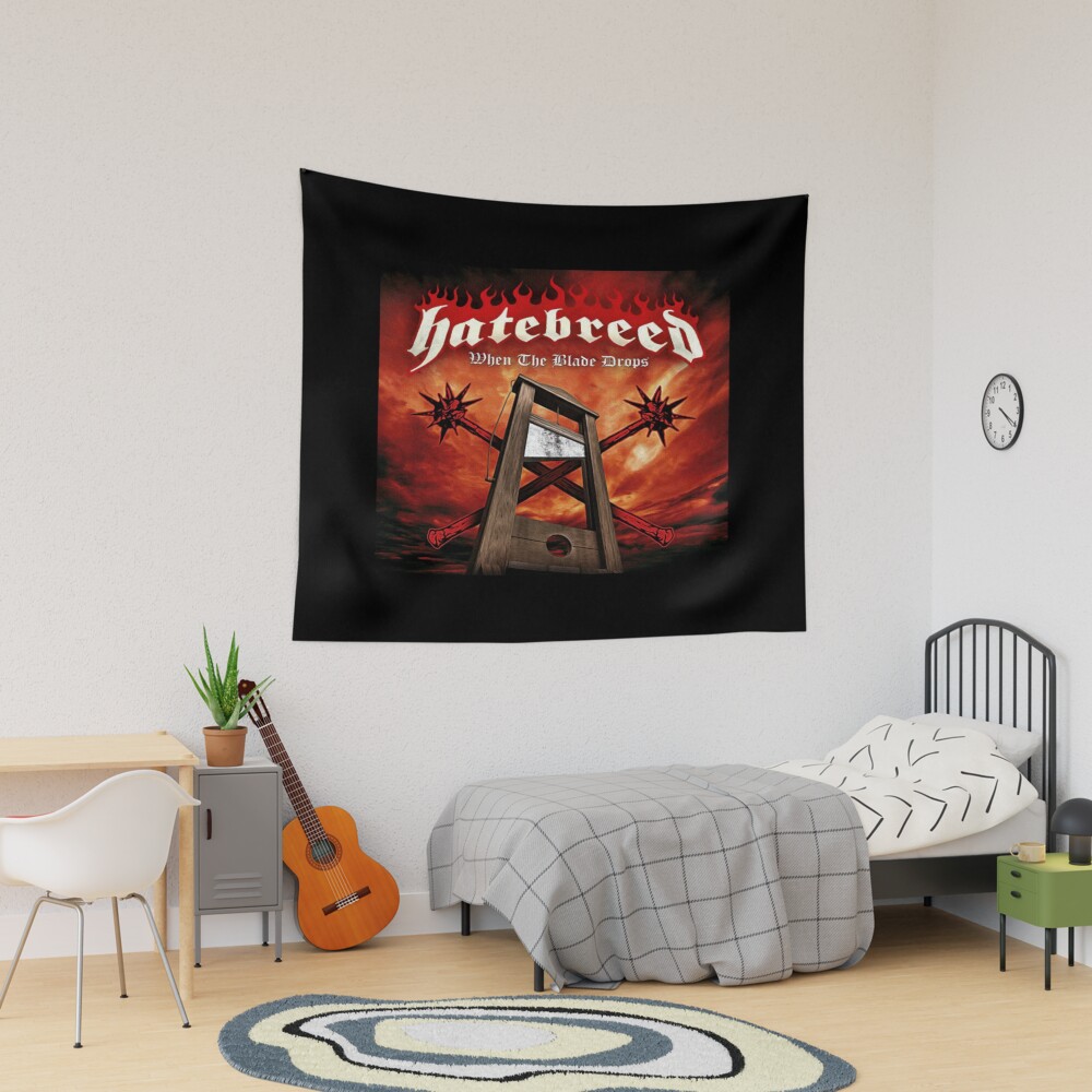 Hatebreed Band Gothic Design Tapestry