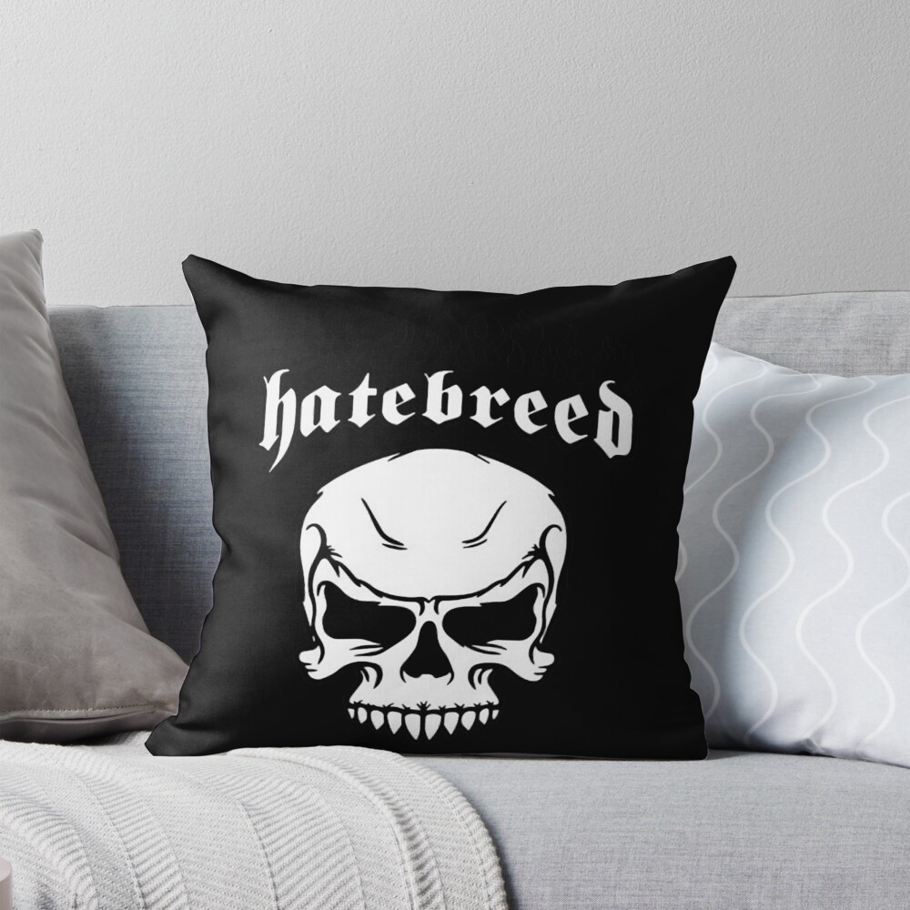 Hatebreed Streetwear-inspired Throw Pillow