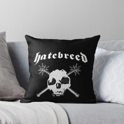 Hatebreed Classic Design Throw Pillow