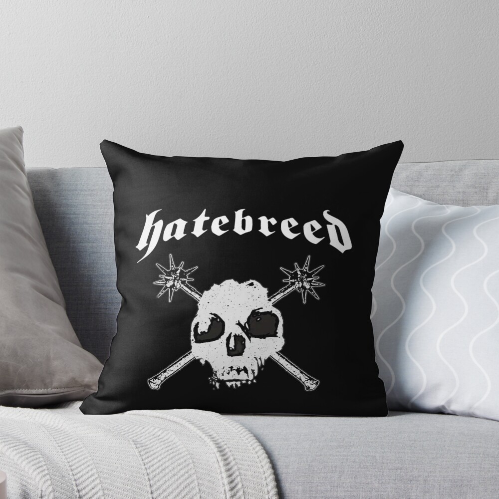 Hatebreed Classic Design Throw Pillow