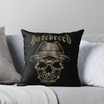 Band Hatebreed Vintage Throw Pillow