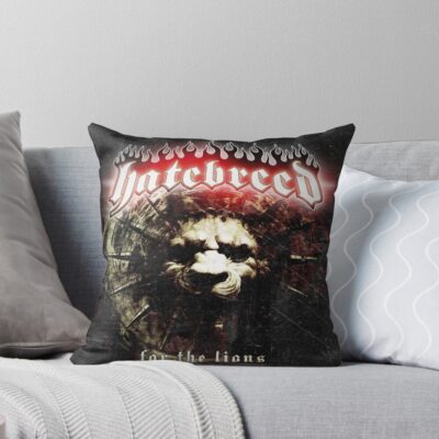 Rcti Oke The Hatebreed Lions 2020 Throw Pillow