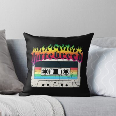 New Design Hatebreed Colorful Throw Pillow